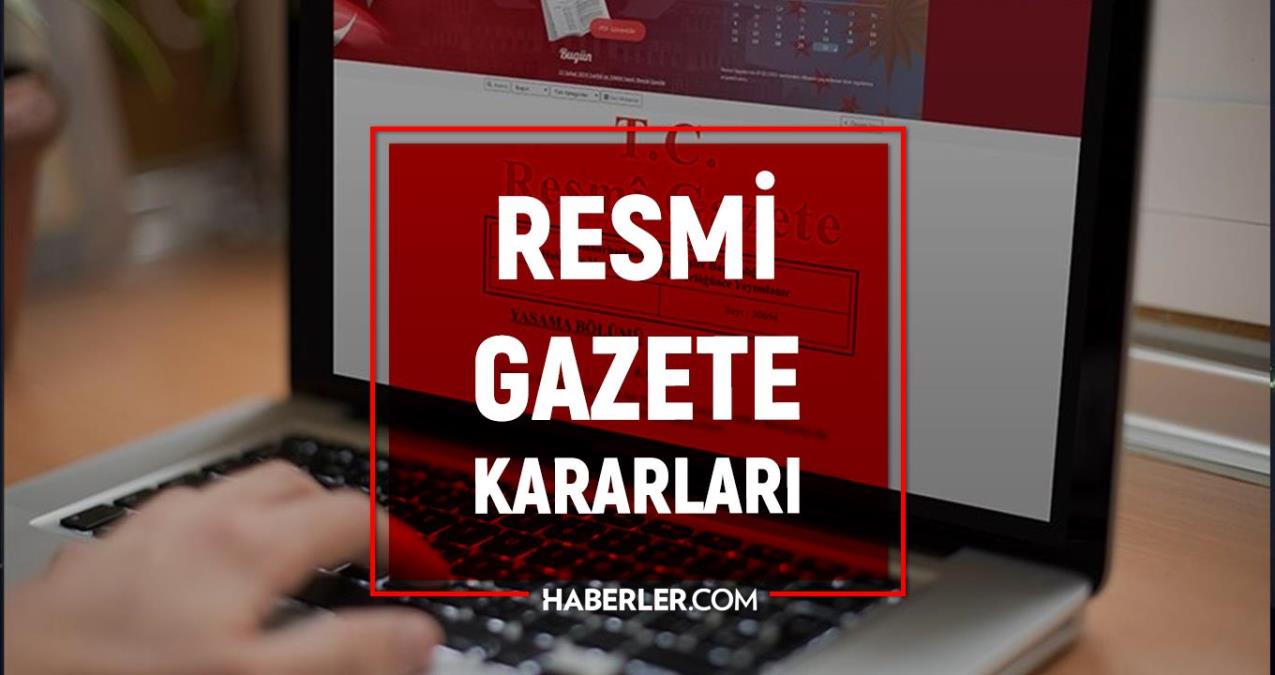 13 Haziran 2022 Resmi Gazete bugünün kararları neler? 13 Haziran 2022 Pazartesi Resmî Gazete atamaları: 31865 sayılı Resmi Gazete yayınlanan kararlar