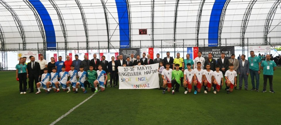 Belen’de düzenlenen “Hatay Konteyner Cup2 Futbol Turnuvası” tamamlandı.