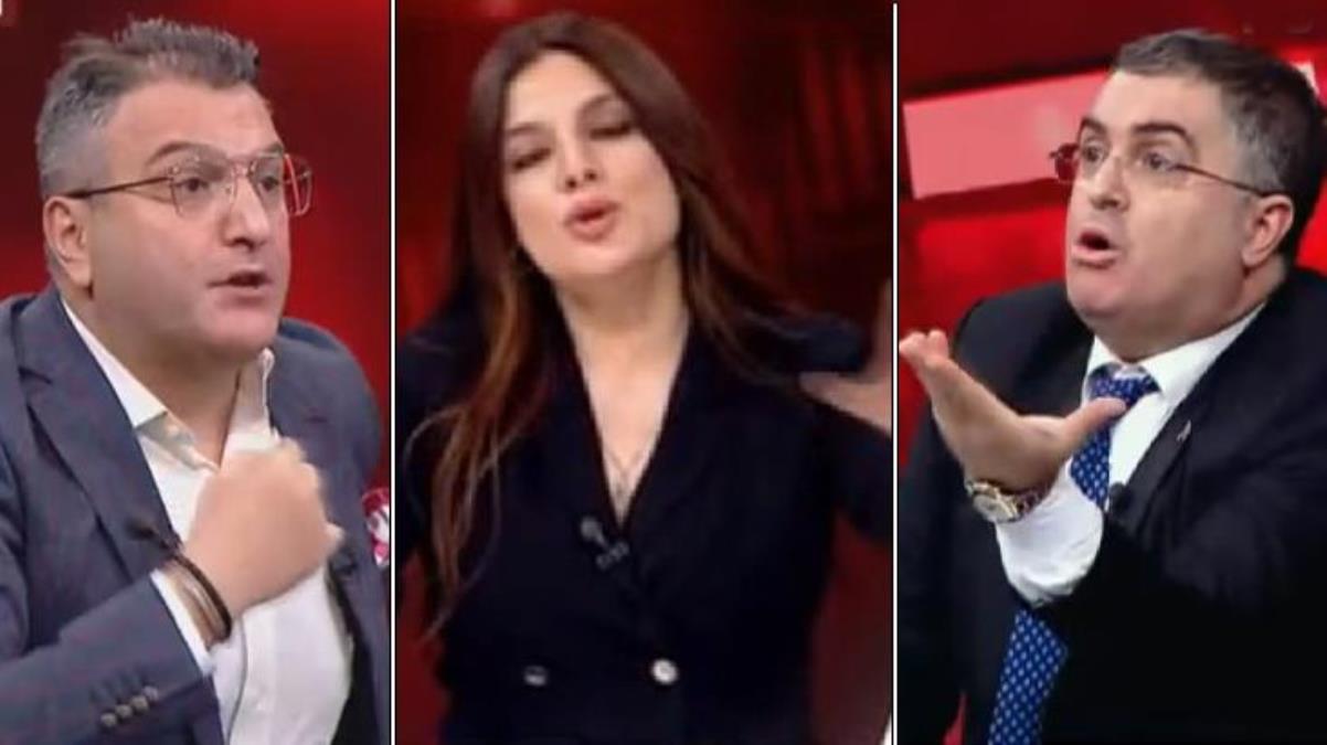 Canlı yayında konukların tartışması sunucuyu çıldırttı: Bağırtmayın beni, sesi kıs - Haberler