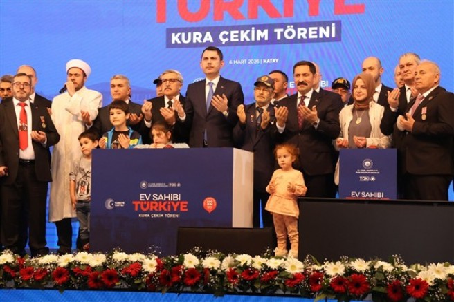 HATAY’DA YÜZYILIN KONUT PROJESİ’NİN KURA ÇEKİMİ YAPILDI