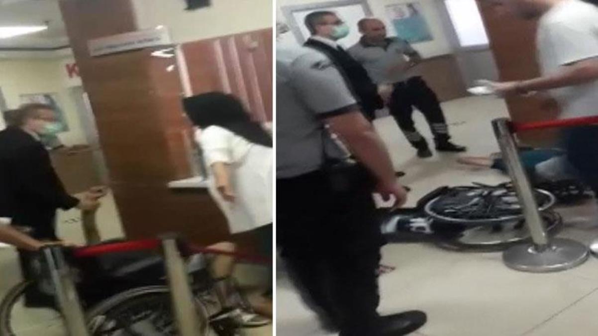 Kimliksiz hastaya kırmızı reçeteli ilaç yazdırmak istedi, ret alınca hastaneyi birbirine kattı