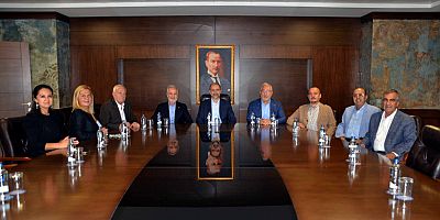 Ak Parti Hatay Milletvekili Özel ve Belediye Başkanı Tosyalıdan İTSO’ya Hayırlı Olsun Ziyareti