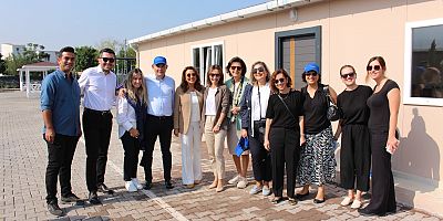 Arsuz'da yapımı tamamlanan 111 konteynerde yaşam başladı