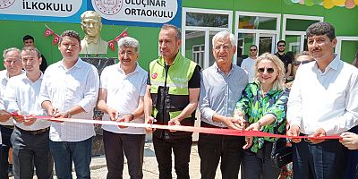 ARSUZ ULUÇINAR’DA YENİ İLK VE ORTAOKUL BİNA AÇILIŞI GERÇEKLEŞTİ