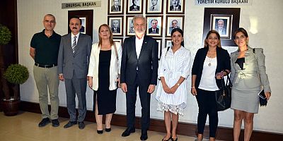 Bahçeşehir Koleji İskenderun Kampüsünden İTSO’ya Hayırlı Olsun Ziyareti