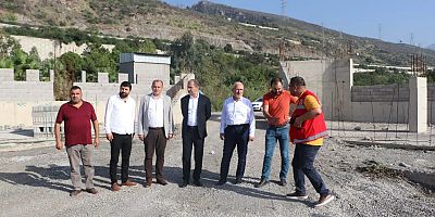 BAŞKAN TOSYALI:SARISEKİ'DEKİ STADYUM PROJESİ HIZLA DEVAM EDİYOR