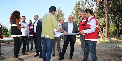 BAŞKAN TOSYALI: ZİRAAT PARK PROJESİ DEVAM EDİYOR