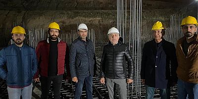 BAŞKAN YAVUZ KÜLTÜRHAN TEMEL BETONU BİTMEDEN EVE GİTMEDİ