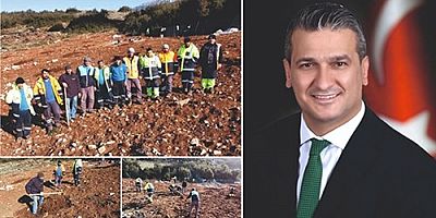 BELEN’DE ATIL ALANLAR AĞAÇLANDIRILIYOR