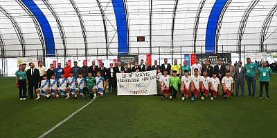 Belen’de düzenlenen “Hatay Konteyner Cup2 Futbol Turnuvası” tamamlandı.