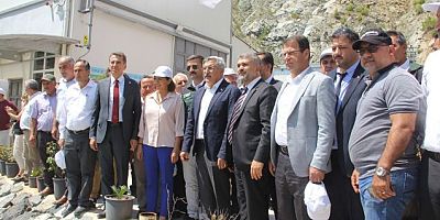 Büyük Karaçay Barajı, Samandağ'a içme suyu iletimine başladı