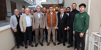 Cumhur İttifakı İskenderun Belediye Başkan Adayı Mehmet Dönmez, ATSİAD'a konuk oldu. 