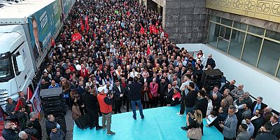 Cumhur İttifakı Mustafa Kemal Mahallesi Seçim İrtibat Merkezinin açılışında İskenderun'un tüm renkleri bir aradaydı