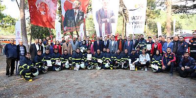 GÖNÜLLÜ İTFAİYECİLİK PROJESİNE ERZİN DE KATILDI 