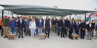 HATAY BÜYÜKŞEHİR BELEDİYESİ VE CİNER GRUBU TARAFINDAN YAPTIRILAN 60 PREFABRİK KONUT EV DEPREMZEDELERE TESLİM EDİLDİ