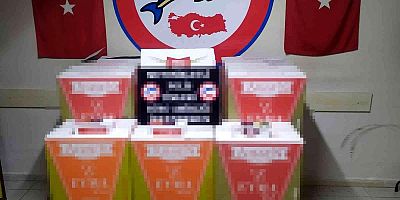 Hatay'da 110 bin adet kaçak makaron ele geçirildi