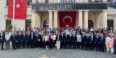 Hatay Valiliğince Kurban Bayramı dolayısıyla bayramlaşma töreni düzenlendi.