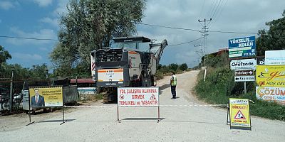 HBB’DEN SAMANDAĞ VE KENT TURİZMİNE BİR KATKI DAHA TURİZM YOLUNDA ASFALT HAZIRLIĞI BAŞLADI