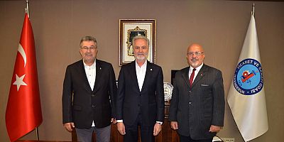 İş  İnsanı Sedat Uysal ve Dr.Necmi Özdemir İTSO’yu Ziyaret Etti