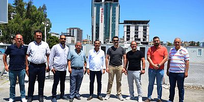 İŞ YERİ SAHİPLERİ KURA ÇEKİMİ İLE KONEYNERLERİNE KAVUŞTULAR