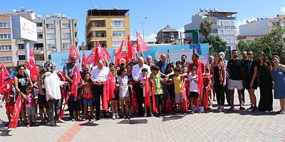 İSKENDERUN PORTATİF YÜZME HAVUZU HİZMETE AÇILDI