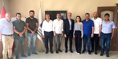 İTSO Başkanı Yılmaz İnşaat Mühendisleri Odasını Ziyaret Etti “İnşaat Sektöründe Yaşanan Sorunlar Görüşüldü”