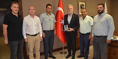 Karaağaç Hayriye Can Kireççi İlk ve Orta okulundan İTSO’ya Plaket
