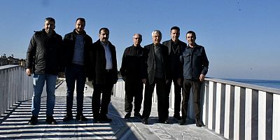Karaağaç Sahil Yürüyüş ve Bisiklet Yolunda Sona Doğru