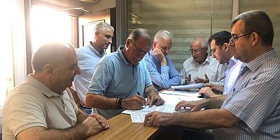 Küçük Sanayi Sitesi Yapı Kooperatifi  Başkanı İbrahim Açıkgöz, “Yeni Sanayi Sitemizin Sınırları Şekilleniyor”