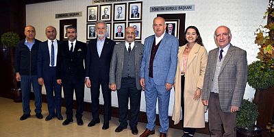 Kuyumcular ve Saatçiler Odasından İTSO’ya Nezaket Ziyareti