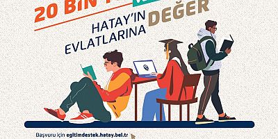 LİSE VE ÜNİVERSİTE ÖĞRENCİLERİNE HBB’DEN MÜJDE EĞİTİME 20 BİN TL DESTEK VE BİLGİSAYAR HEDİYE ÖNTÜRK: HATAY'IN EVLATLARINA DEĞER