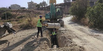 MANSURLU'DA ALTYAPI TAMAMLANIYOR