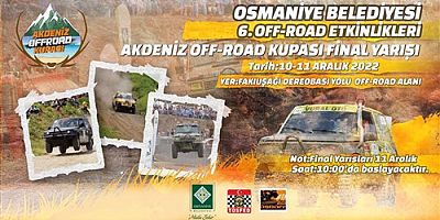 OSMANİYE BELEDİYESİ 6. OFF-ROAD YARIŞLARI 10-11 ARALIK’TA