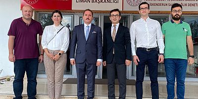 REKTÖR DEPCİ, BÖLGE LİMAN BAŞKANLIĞINI ZİYARET ETTİ