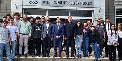 REKTÖR DEPCİ, ERZİN KARİYER GÜNLERİNDEYDİ