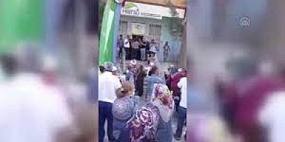 Reyhanlı'da su kesintilerine tepki