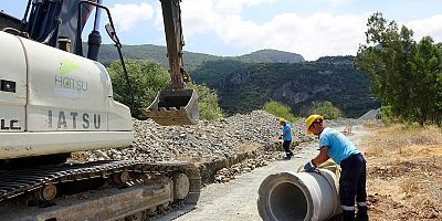 SAMANDAĞ BÜYÜKÇAT MAHALLESİ’NE YENİ ALTYAPI