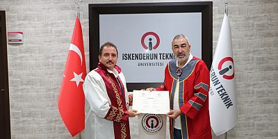 SAMET AYBABA DİPLOMASINI REKTÖR DEPCİ'DEN ALDI