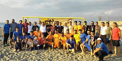 TFF Plaj Futbol Ligi Arsuz Etabı Tamamlandı