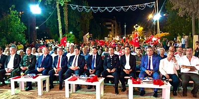 Türkiye'nin, Fetullahçı Terör Örgütü'nün 15 Temmuz 2016'daki hain darbe girişiminden büyük bir destanla kurtuluşunun 6. yıl dönümü kapsamında Hatay'ın Kırıkhan ilçesinde anma programı düzenlendi.