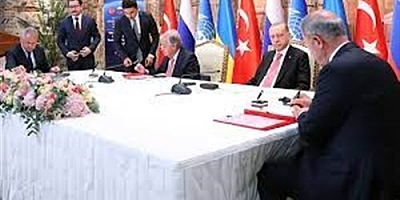 Türkiye ve BM'nin öncülüğünde Tahıl koridoru anlaşması imzalandı! 