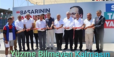 “YÜZME BİLMEYEN KALMASIN” PEOJESİ REYHANLI’DA HAYATA GEÇİRİLDİ
