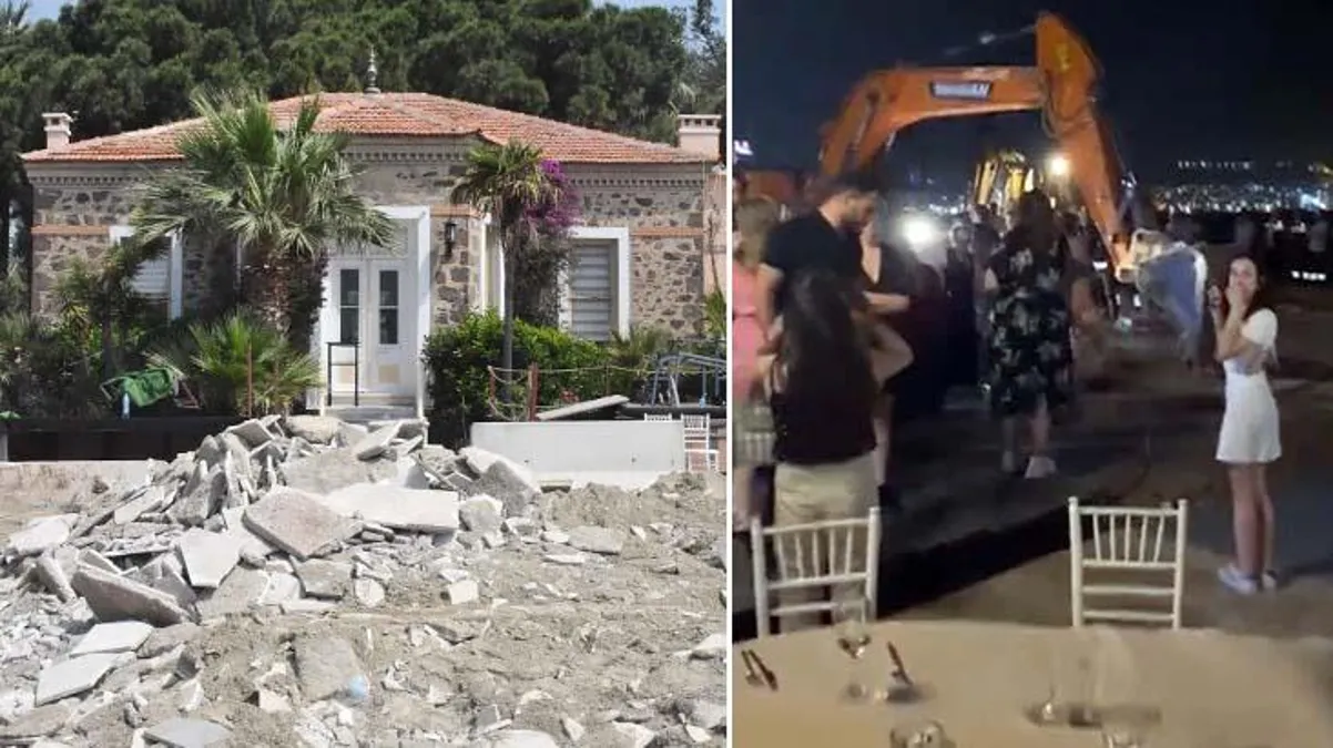 Tarihi yalıdaki kaçak platformu içeride insanlar varken yıkmışlardı! Belediyeden açıklama geldi - Haberler