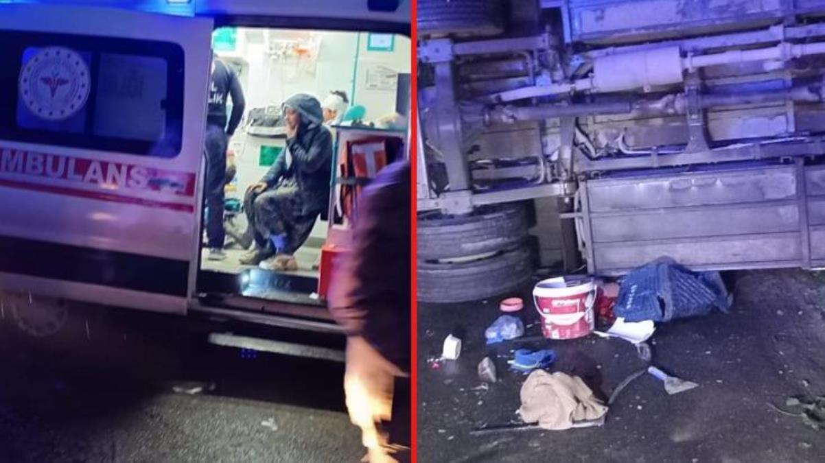 Tarım işçilerini taşıyan midibüs devrildi, 14 kişi yaralandı